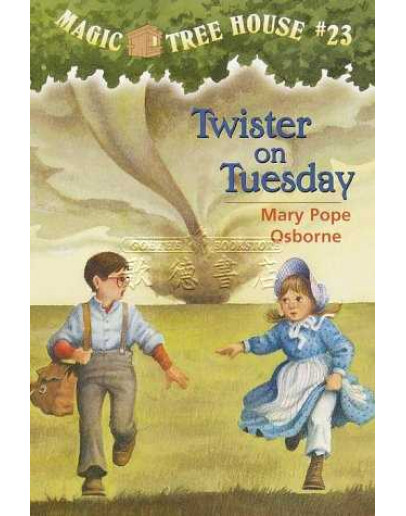 Magic Tree House (神奇樹屋) #23: Twister On Tuesday (衝出龍捲風) (英文版)