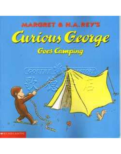 Curious George Goes Camping (w/ CD)