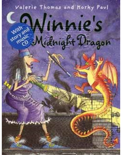 Winnie’s Midnight Dragon (w/ CD)