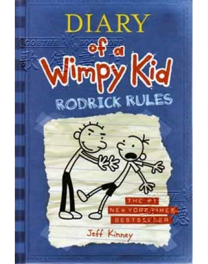 Diary Of A Wimpy Kid #02: Rodrick Rules (全英平裝版) (美國版)