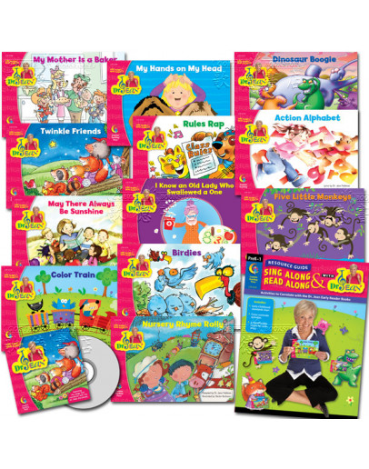 Sing Along & Read Along With Dr. Jean All-in-One Pack (w /CD)