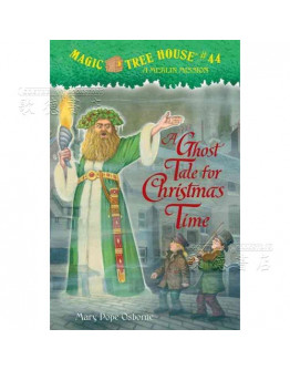 (特賣) Magic Tree House (神奇樹屋) #44: A Ghost Tale For Christmas Time (狄更斯的耶誕頌) (英文版) (精裝)