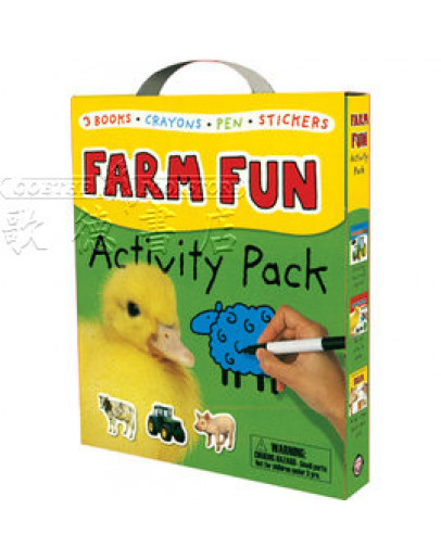 Farm Fun Activity Pack 歡樂農場塗塗樂