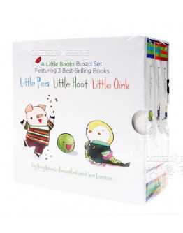 A Little Books Boxed Set Featuring Little Pea, Little Hoot, Little Oink (小豌豆三合一禮物套書組)