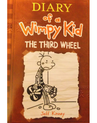 Diary Of A Wimpy Kid #07: The Third Wheel (全英平裝版) (美國版)