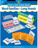 Build-a-Skill Instant Book: Word Families–Long Vowels