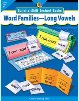 Build-a-Skill Instant Book: Word Families–Long Vowels