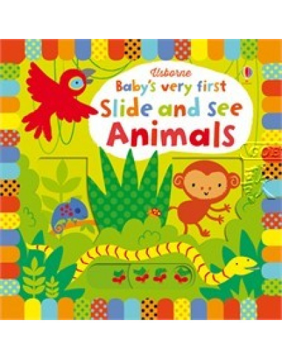 Baby’s Very First Slide And See Animals (硬板拉拉書)