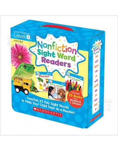 Nonfiction Sight Word Readers Level B (w/ CD)