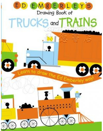 Ed Emberley’s Drawing Book Of Trucks And Trains