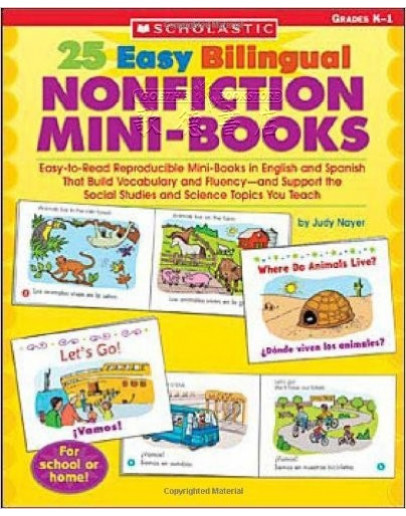 25 Easy Bilingual Nonfiction Mini-Books