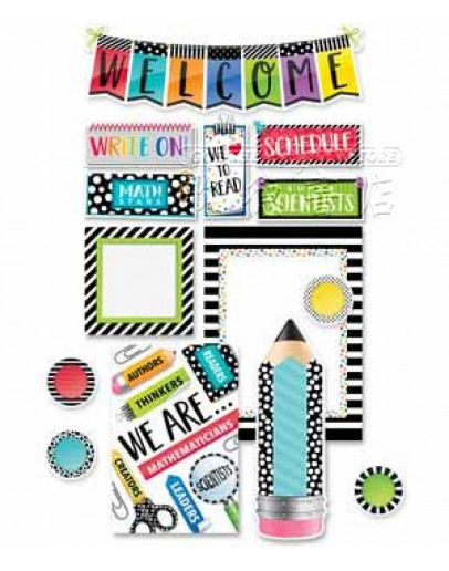 Bold & Bright Welcome Bulletin Board