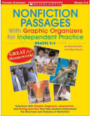 Nonfiction Passages With Graphic Organizers For Independent Practice: Grades 2-4