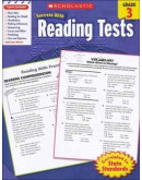 Scholastic Success With Reading Tests: Grade 3