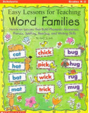 Easy Lessons For Teaching Word Families