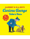 Curious George Takes A Train (50 Stickers Inside)