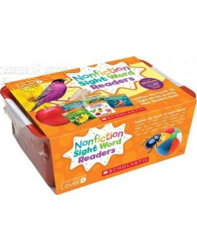 Nonfiction Sight Word Readers Classroom Tub Level D (6 Copies Of 25 Storybooks+TG+Storage Tub)