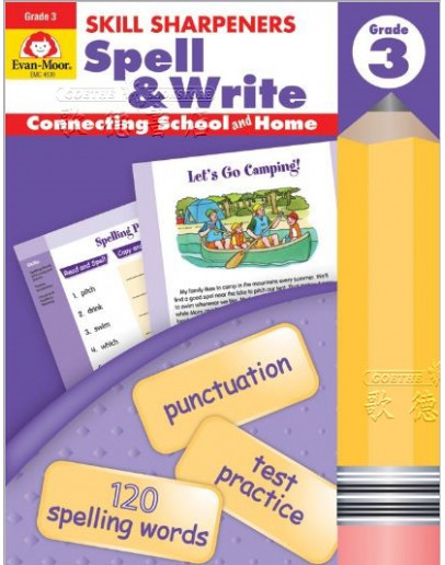 Skill Sharpeners: Spell & Write, Grade 3