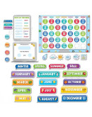 Emoji Fun Calendar Set Bulletin Board