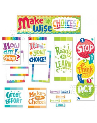 Painted Palette Behavior Clip Chart Mini Bulletin Board