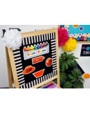 Colors & Shapes Mini Bulletin Board