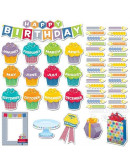 HexaFun Happy Birthday Mini Bulletin Board Set