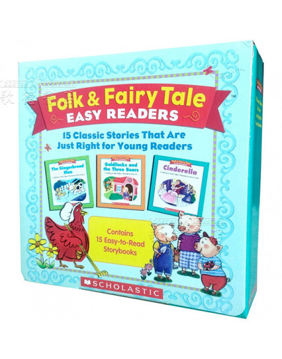 Folk & Fairy Tale Easy Readers Parent Pack (15書)