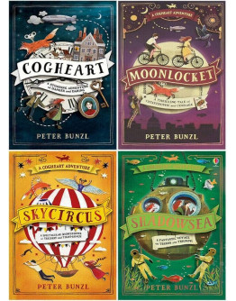 Cogheart Adventure 4 Books by Peter Bunzl