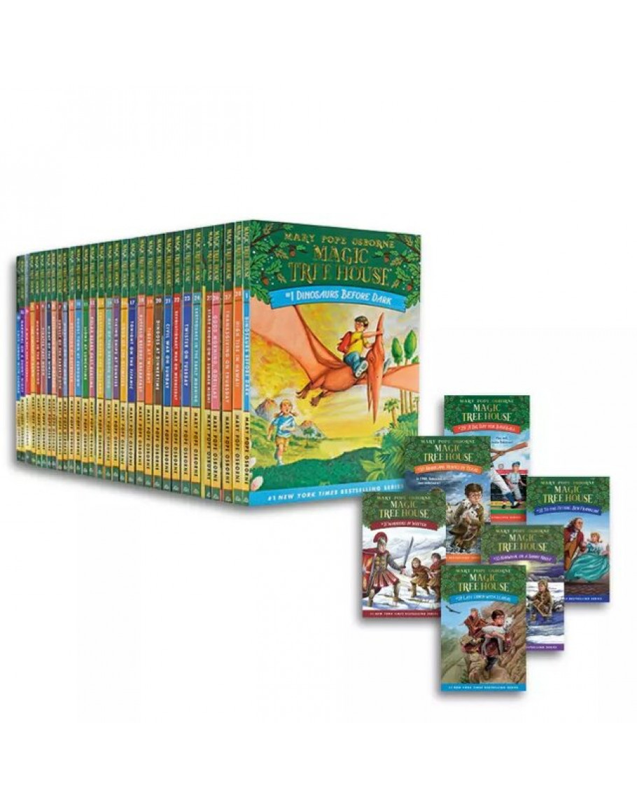 Magic Tree House 1-34 Box Set (34冊合售)