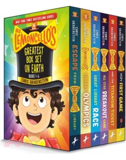 Mr. Lemoncello's Greatest Box Set on Earth: Books 1-6