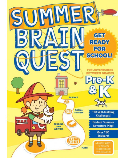 SUMMER BRAIN QUEST BETWEEN GRADES Pre-k and Kindergarten