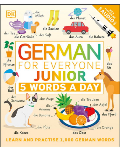 German for Everyone Junior: 5 Words a Day