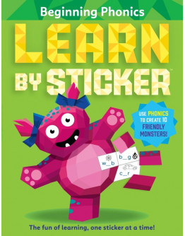 Learn by Sticker: Beginning Phonics (平裝)