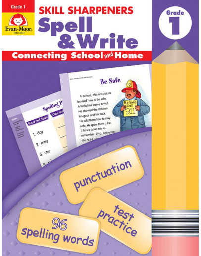 Skill Sharpeners: Spell & Write, Grade 1