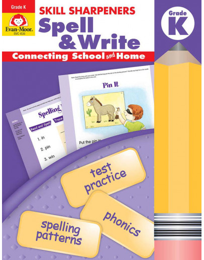 Skill Sharpeners Spell & Write, Grade K