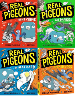 Real Pigeon Collection (4 Books)  平裝