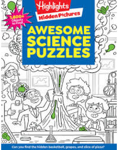 Awesome Science Puzzles (平裝)