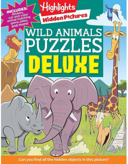 Wild Animals Puzzles Deluxe (平裝)