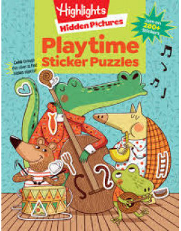 Playtime Sticker Puzzles (平裝)