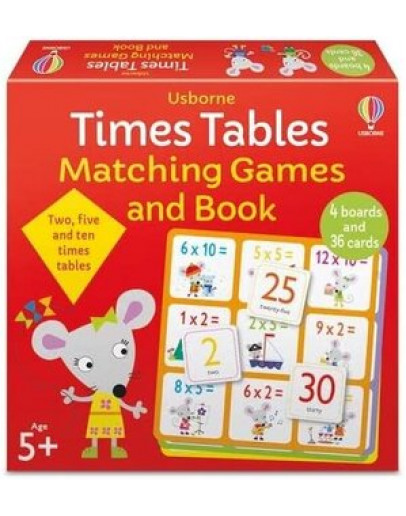 Times Tables Matching Games and Book